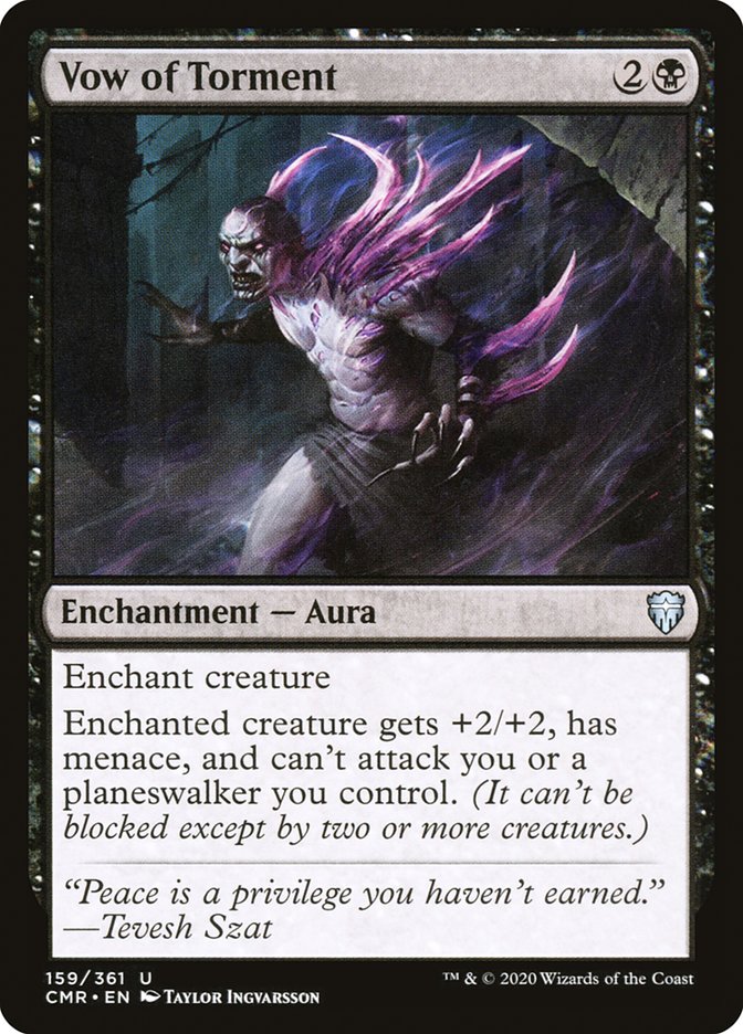 Vow of Torment [Commander Legends] | Game Master's Emporium (The New GME)
