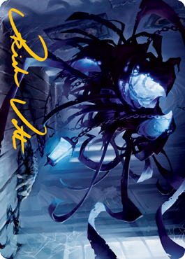 Spectral Adversary Art Card (Gold-Stamped Signature) [Innistrad: Midnight Hunt Art Series] | Game Master's Emporium (The New GME)