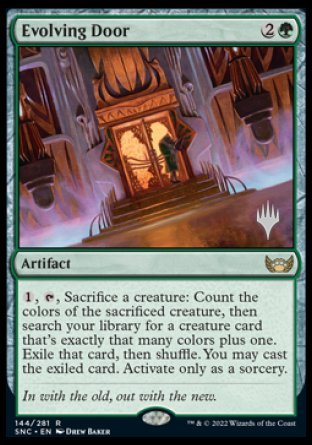 Evolving Door (Promo Pack) [Streets of New Capenna Promos] | Game Master's Emporium (The New GME)