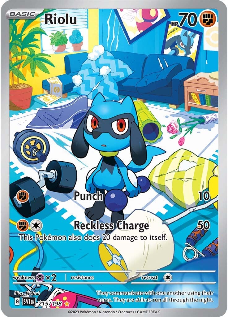 Riolu (215/198) [Scarlet & Violet: Base Set] | Game Master's Emporium (The New GME)