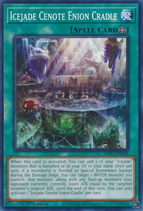 Icejade Cenote Enion Cradle [MP23-EN028] Common | Game Master's Emporium (The New GME)