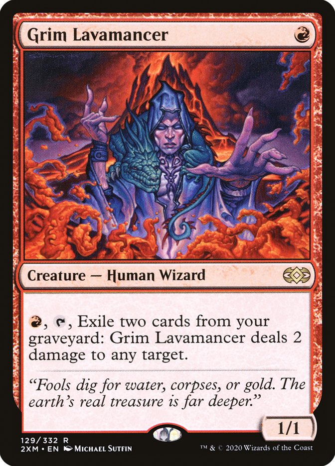 Grim Lavamancer [Double Masters] | Game Master's Emporium (The New GME)