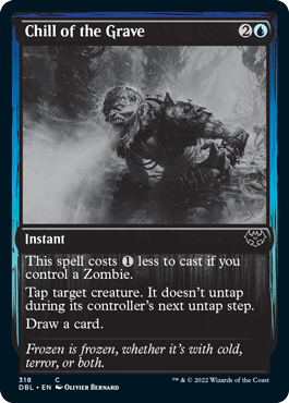 Chill of the Grave [Innistrad: Double Feature] | Game Master's Emporium (The New GME)