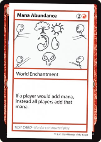 Mana Abundance (2021 Edition) [Mystery Booster Playtest Cards] | Game Master's Emporium (The New GME)