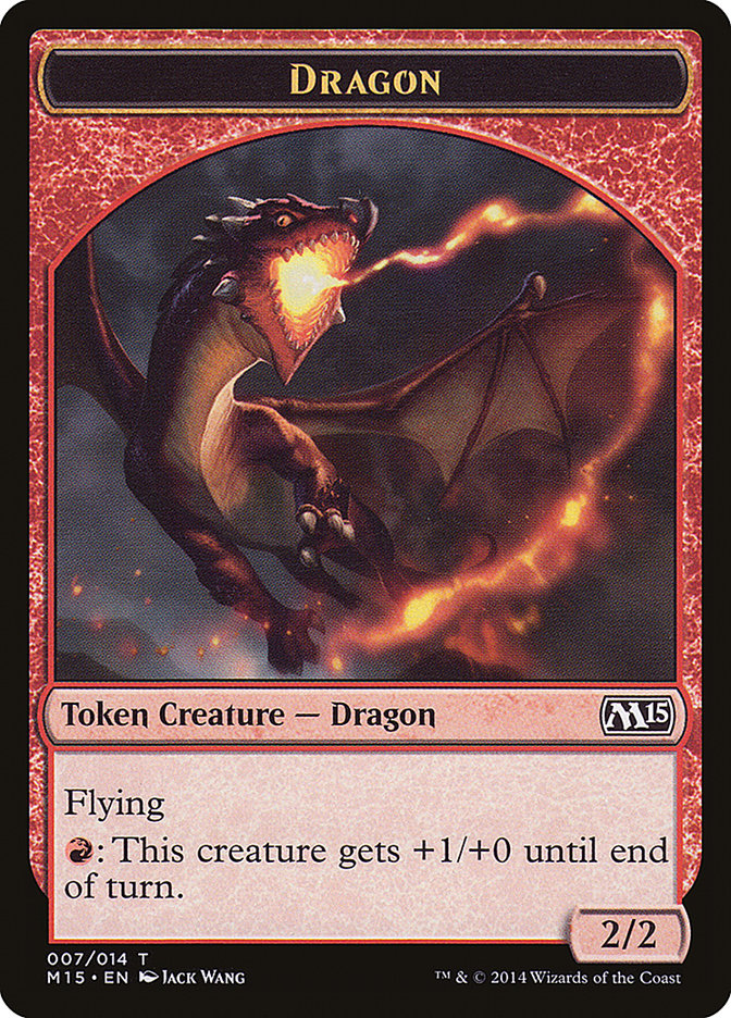 Dragon Token [Magic 2015 Tokens] | Game Master's Emporium (The New GME)