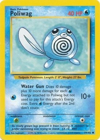 Poliwag (59/102) [Base Set Unlimited] | Game Master's Emporium (The New GME)