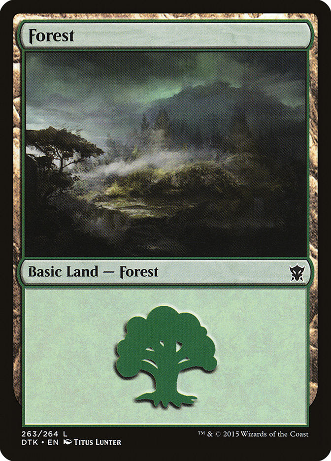 Forest (263) [Dragons of Tarkir] | Game Master's Emporium (The New GME)