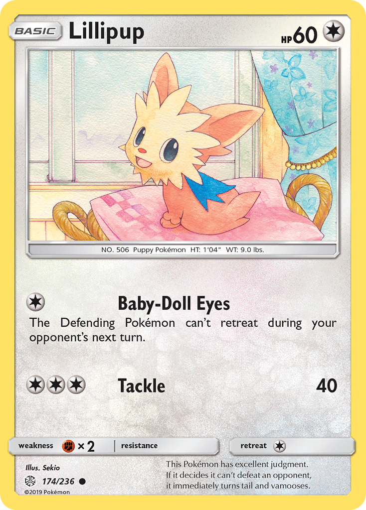 Lillipup (174/236) [Sun & Moon: Cosmic Eclipse] | Game Master's Emporium (The New GME)
