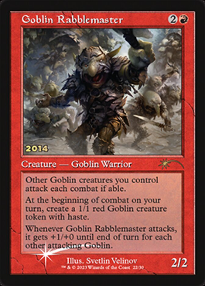 Goblin Rabblemaster [30th Anniversary Promos] | Game Master's Emporium (The New GME)