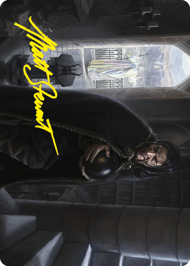 Grima, Saruman's Footman Art Card (Gold-Stamped Signature) [The Lord of the Rings: Tales of Middle-earth Art Series] | Game Master's Emporium (The New GME)