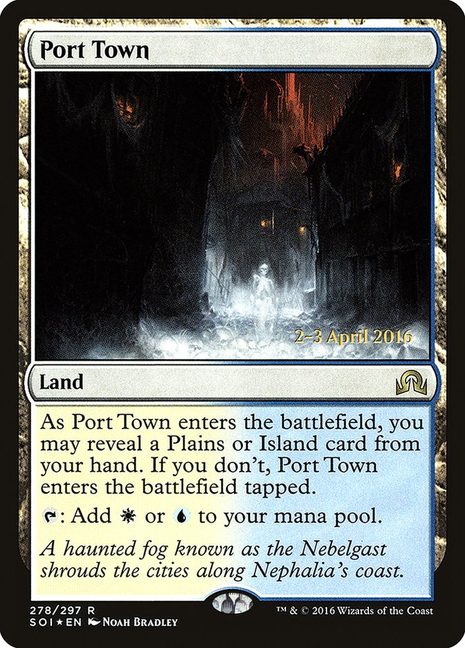 Port Town [Shadows over Innistrad Prerelease Promos] | Game Master's Emporium (The New GME)
