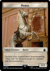 Horse // Treasure (0028) Double-Sided Token [Doctor Who Tokens] | Game Master's Emporium (The New GME)