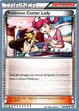 Pokemon Center Lady (93/106) (Primal Groudon - Alejandro Ng-Guzman) [World Championships 2015] | Game Master's Emporium (The New GME)