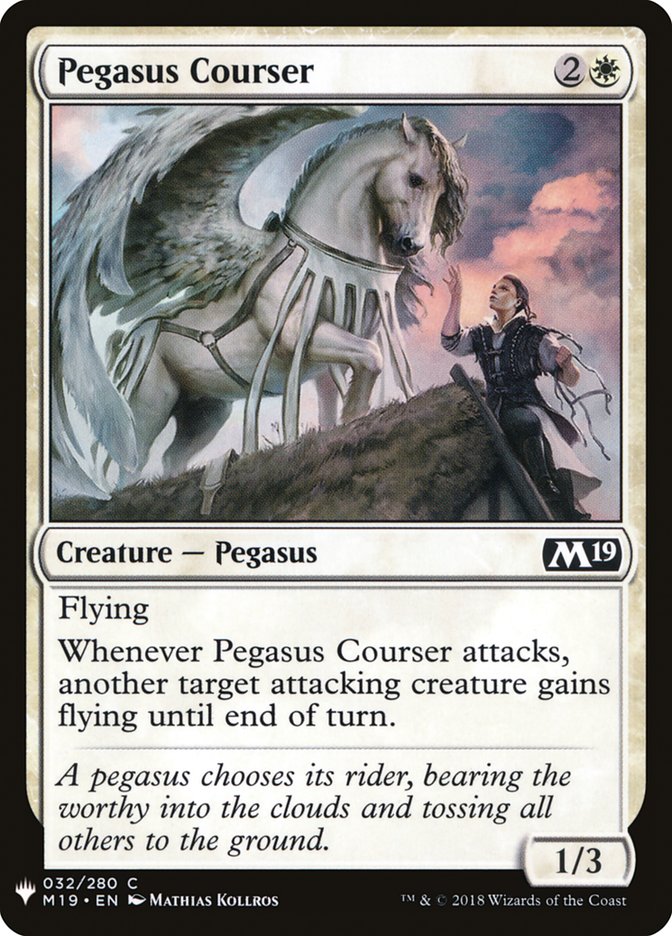 Pegasus Courser [Mystery Booster] | Game Master's Emporium (The New GME)