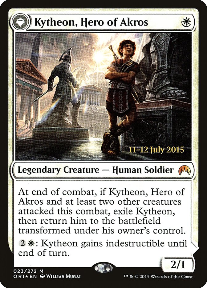 Kytheon, Hero of Akros // Gideon, Battle-Forged [Magic Origins Prerelease Promos] | Game Master's Emporium (The New GME)