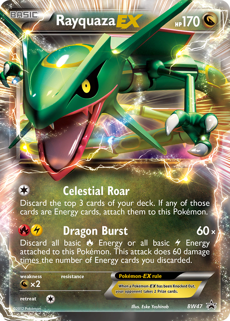 Rayquaza EX (BW47) [Black & White: Black Star Promos] | Game Master's Emporium (The New GME)