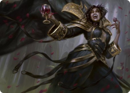 Bloodcrazed Socialite Art Card [Innistrad: Crimson Vow Art Series] | Game Master's Emporium (The New GME)