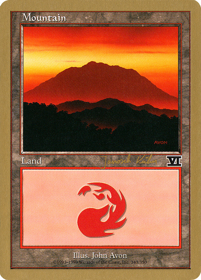 Mountain (jk343) (Janosch Kuhn) [World Championship Decks 2000] | Game Master's Emporium (The New GME)