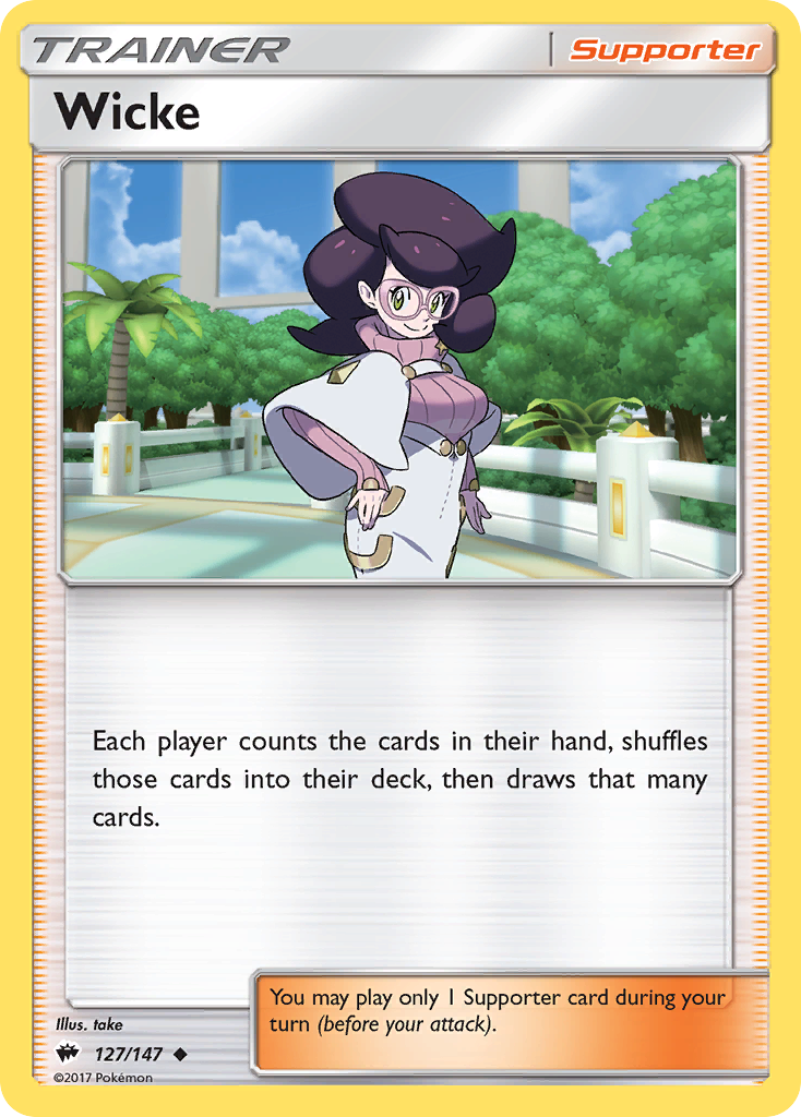 Wicke (127/147) [Sun & Moon: Burning Shadows] | Game Master's Emporium (The New GME)