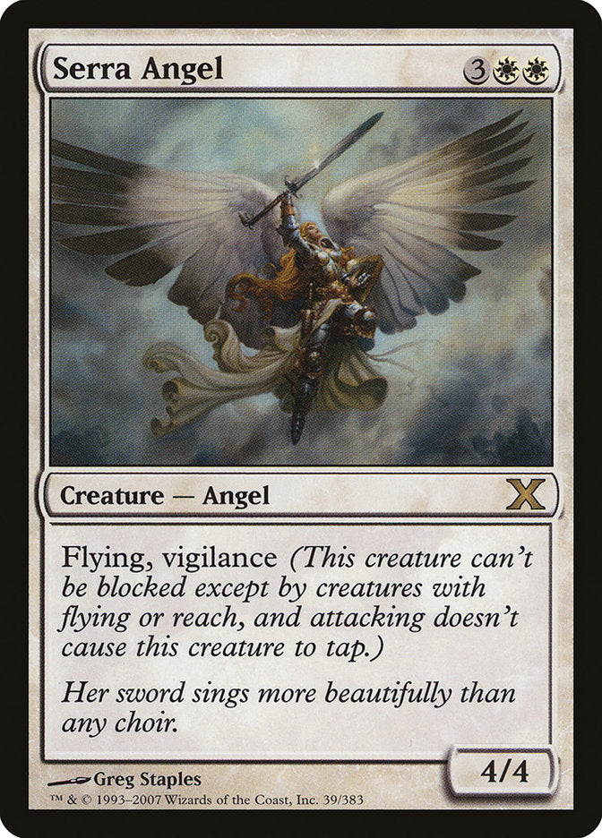 Serra Angel [Tenth Edition] | Game Master's Emporium (The New GME)