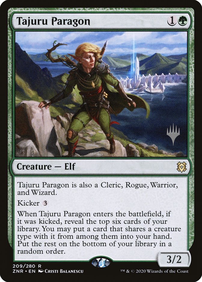 Tajuru Paragon (Promo Pack) [Zendikar Rising Promos] | Game Master's Emporium (The New GME)