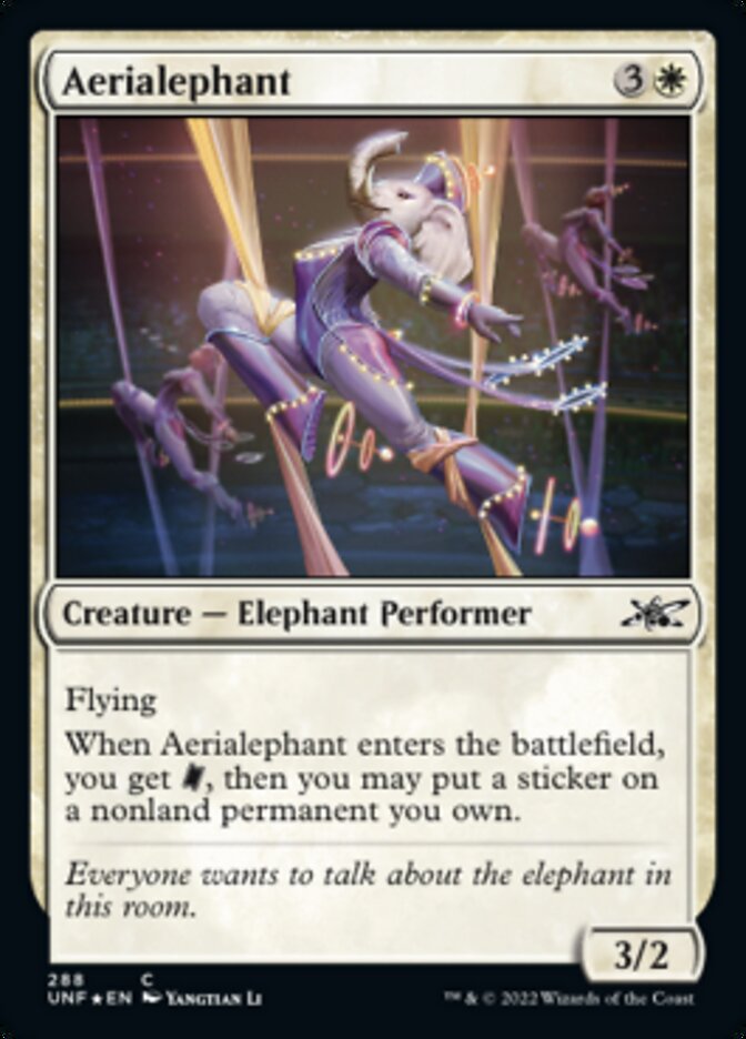 Aerialephant (Galaxy Foil) [Unfinity] | Game Master's Emporium (The New GME)