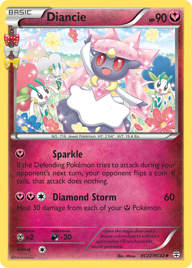 Diancie (RC22/RC32) [XY: Generations] | Game Master's Emporium (The New GME)