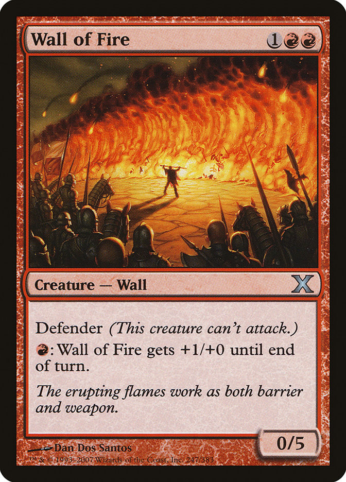 Wall of Fire [Tenth Edition] | Game Master's Emporium (The New GME)