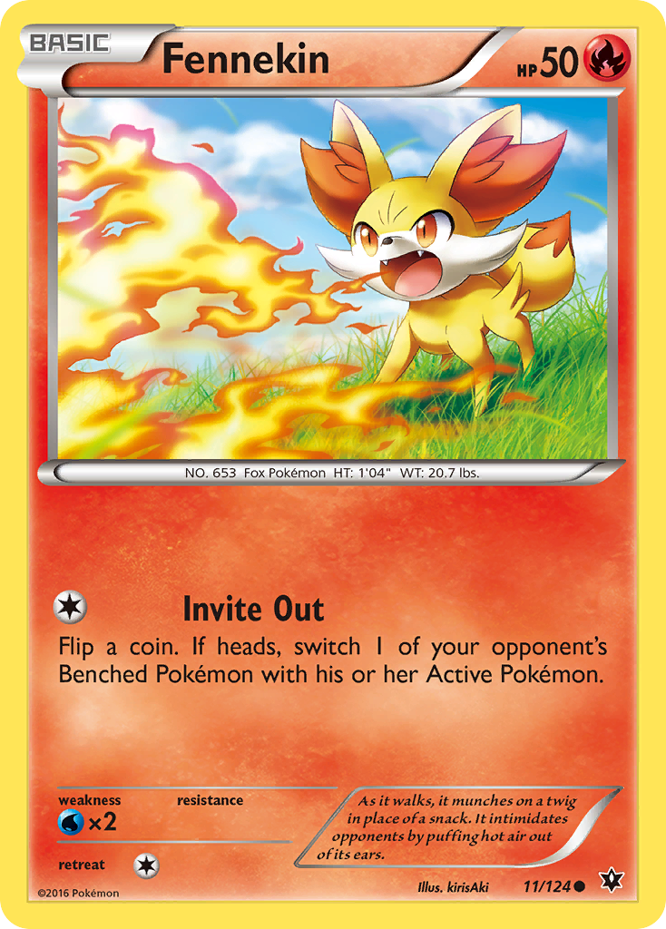 Fennekin (11/124) [XY: Fates Collide] | Game Master's Emporium (The New GME)