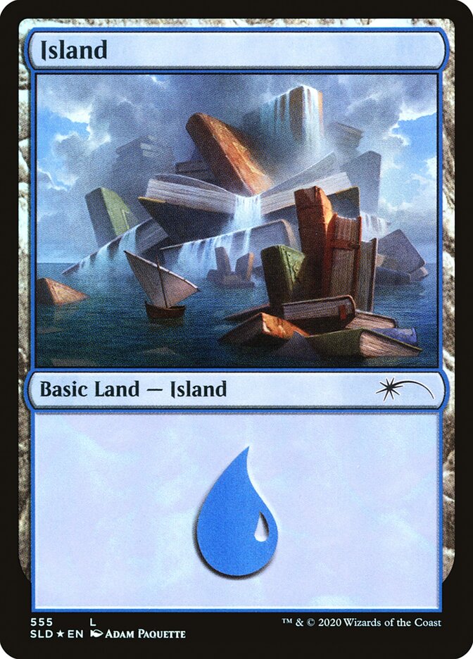 Island (Well Read) (555) [Secret Lair Drop Promos] | Game Master's Emporium (The New GME)