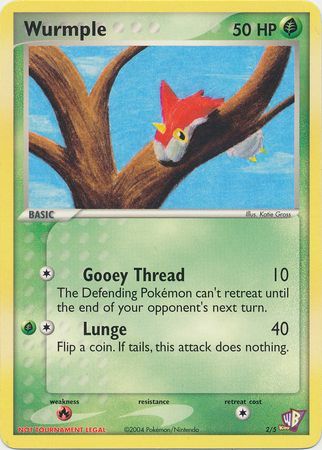 Wurmple (2/5) [Kids WB Promos] | Game Master's Emporium (The New GME)