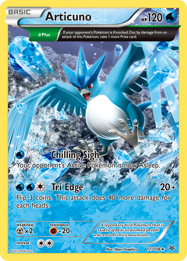 Articuno (17/108) [XY: Roaring Skies] | Game Master's Emporium (The New GME)