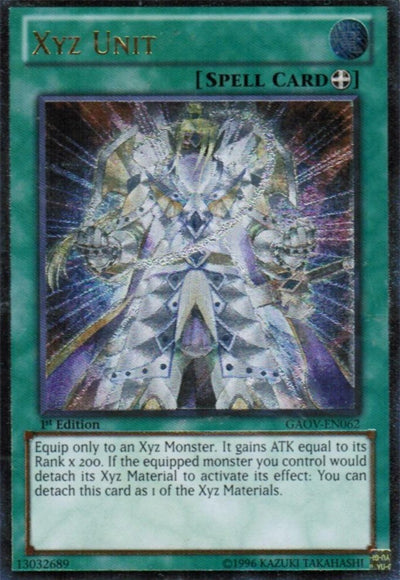 Xyz Unit [GAOV-EN062] Ultimate Rare | Game Master's Emporium (The New GME)