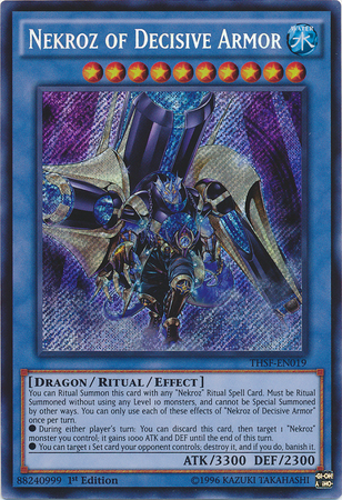 Nekroz of Decisive Armor [THSF-EN019] Secret Rare | Game Master's Emporium (The New GME)