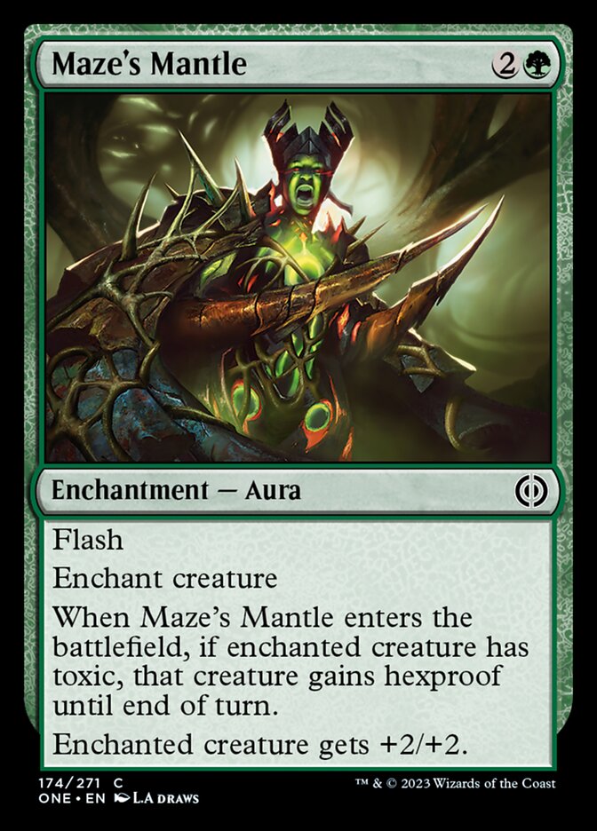 Maze's Mantle [Phyrexia: All Will Be One] | Game Master's Emporium (The New GME)