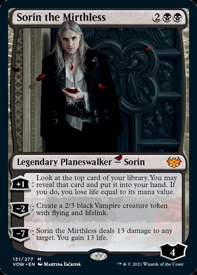 Sorin the Mirthless [Innistrad: Crimson Vow] | Game Master's Emporium (The New GME)