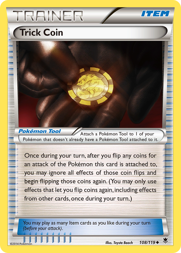 Trick Coin (108/119) [XY: Phantom Forces] | Game Master's Emporium (The New GME)