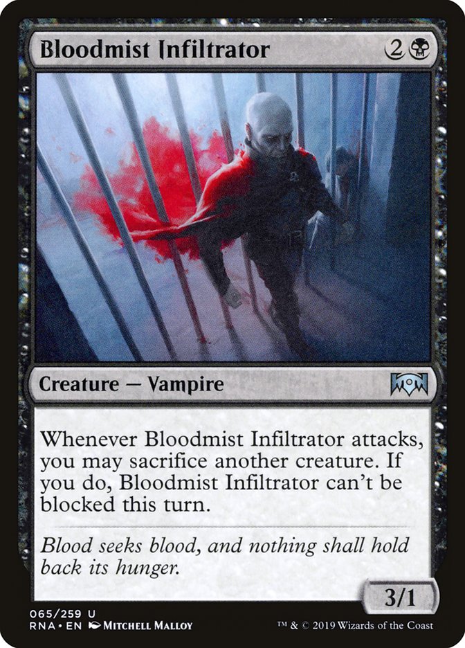 Bloodmist Infiltrator [Ravnica Allegiance] | Game Master's Emporium (The New GME)