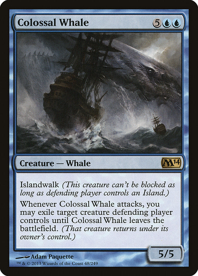 Colossal Whale [Magic 2014] | Game Master's Emporium (The New GME)