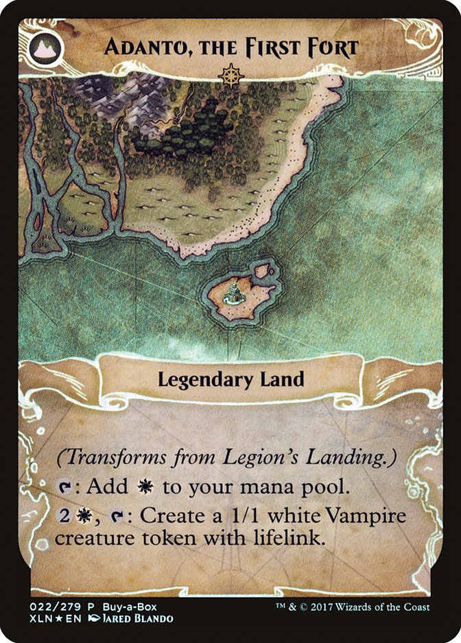Legion's Landing // Adanto, the First Fort (Buy-A-Box) [Ixalan Treasure Chest] | Game Master's Emporium (The New GME)