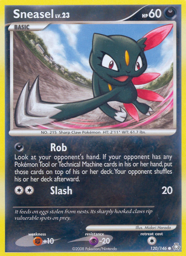 Sneasel (120/146) [Diamond & Pearl: Legends Awakened] | Game Master's Emporium (The New GME)