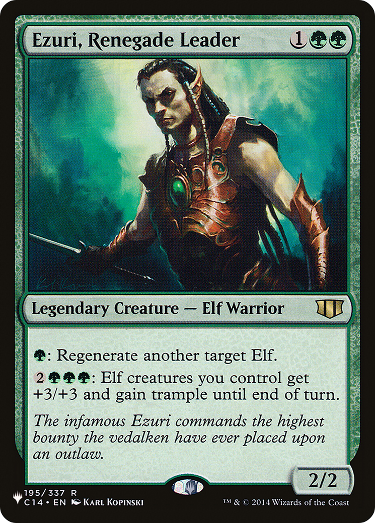 Ezuri, Renegade Leader [The List] | Game Master's Emporium (The New GME)