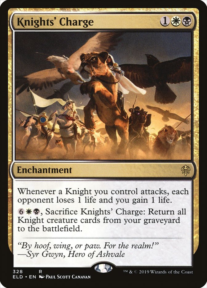 Knights' Charge [Throne of Eldraine] | Game Master's Emporium (The New GME)