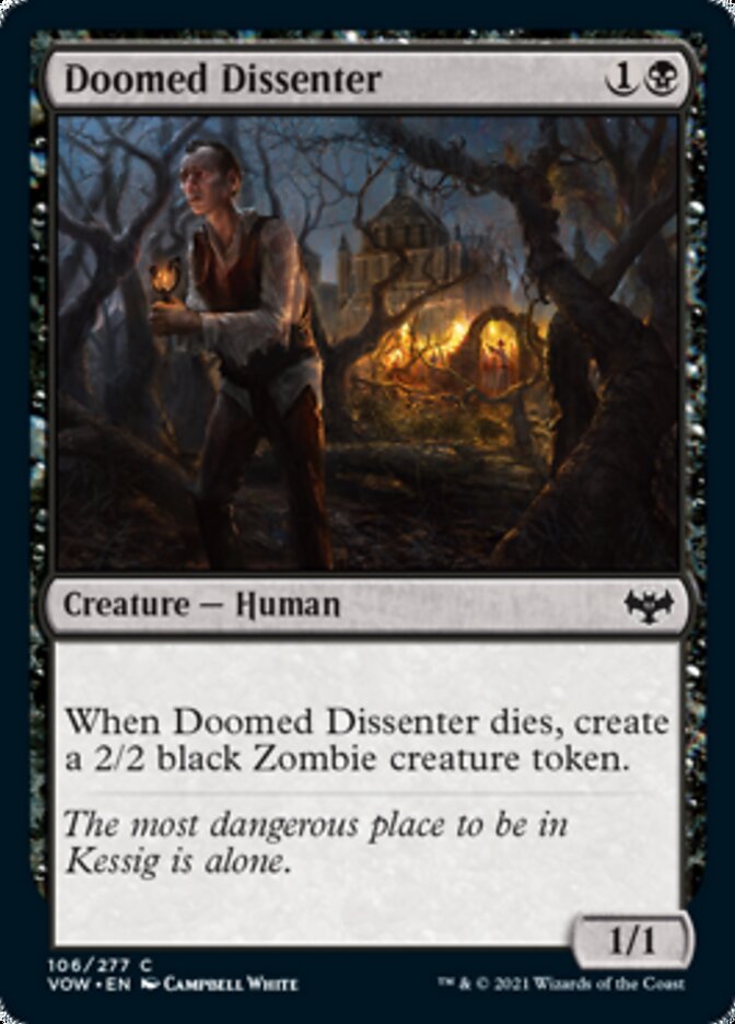 Doomed Dissenter [Innistrad: Crimson Vow] | Game Master's Emporium (The New GME)