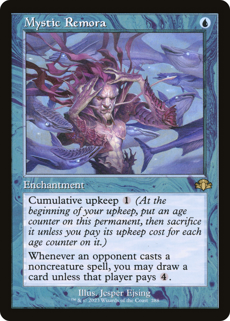 Mystic Remora (Retro) [Dominaria Remastered] | Game Master's Emporium (The New GME)