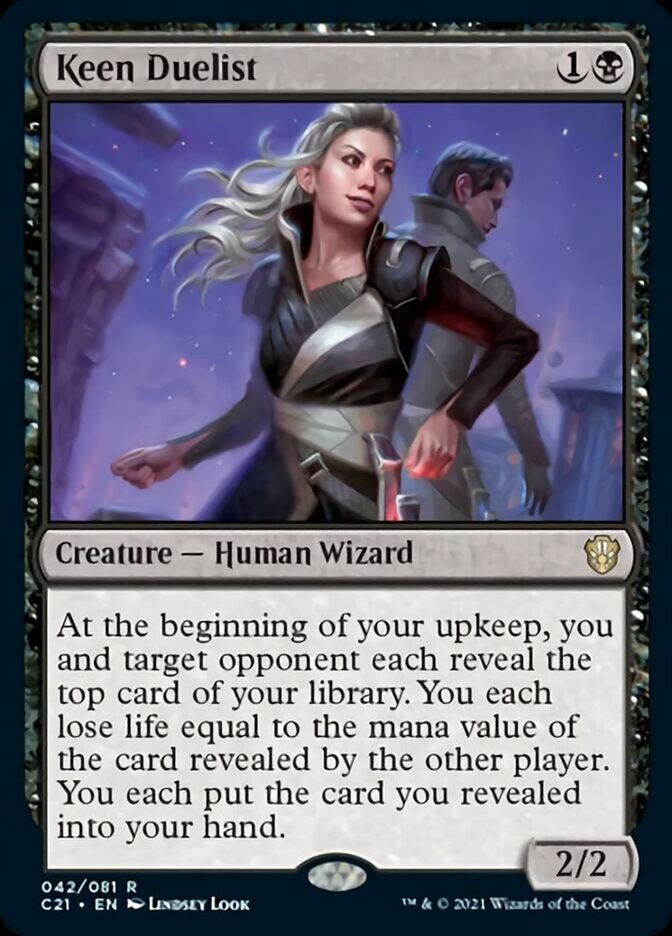 Keen Duelist [Commander 2021] | Game Master's Emporium (The New GME)