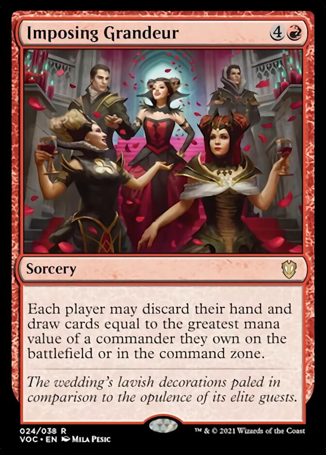 Imposing Grandeur [Innistrad: Crimson Vow Commander] | Game Master's Emporium (The New GME)