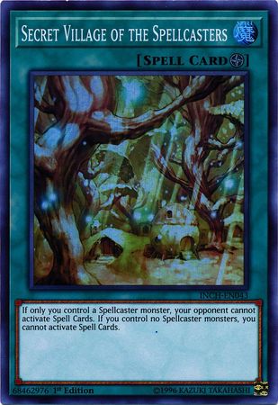 Secret Village of the Spellcasters [INCH-EN043] Super Rare | Game Master's Emporium (The New GME)