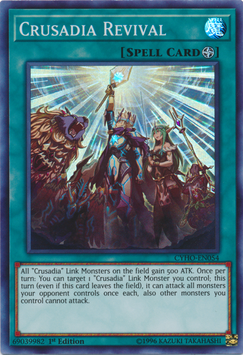 Crusadia Revival [CYHO-EN054] Super Rare | Game Master's Emporium (The New GME)
