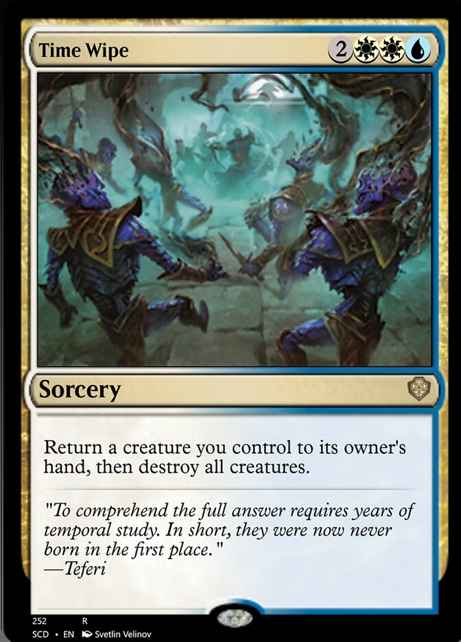 Time Wipe [Starter Commander Decks] | Game Master's Emporium (The New GME)